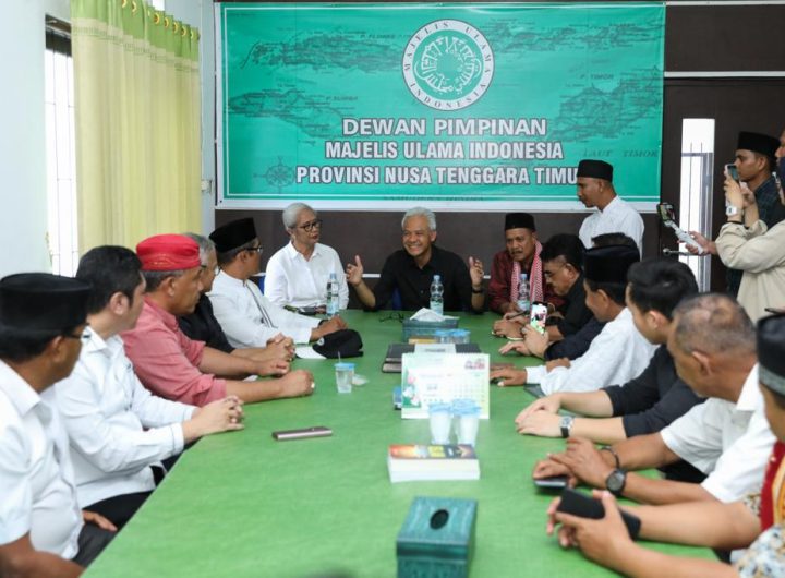 Ganjar Pranowo menemui MUI NTT