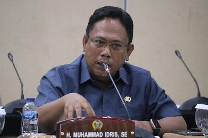 Wakil Ketua Komisi D sekaligus anggota DPRD fraksi Nasdem Muhammad Idris yang diduga melakukan tidak pemerasan dan judi sabung ayam. (Dok)