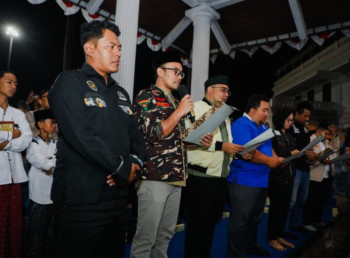 Organisasi Kemasyarakatan Pemuda (OKP) Lintas Iman Jawa Tengah menyerukan pesan kedamaian.