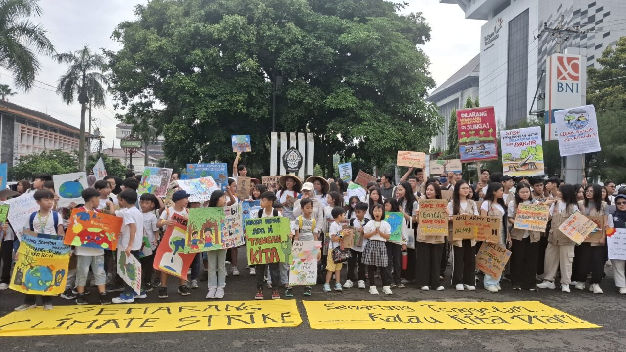Semarang climate strike 2025